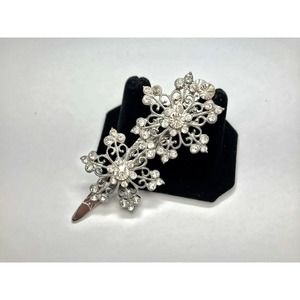 Wedding Hair Clip‎ Rhinestone Hair Accessory Clear Rhinestone Wedding Jewelry